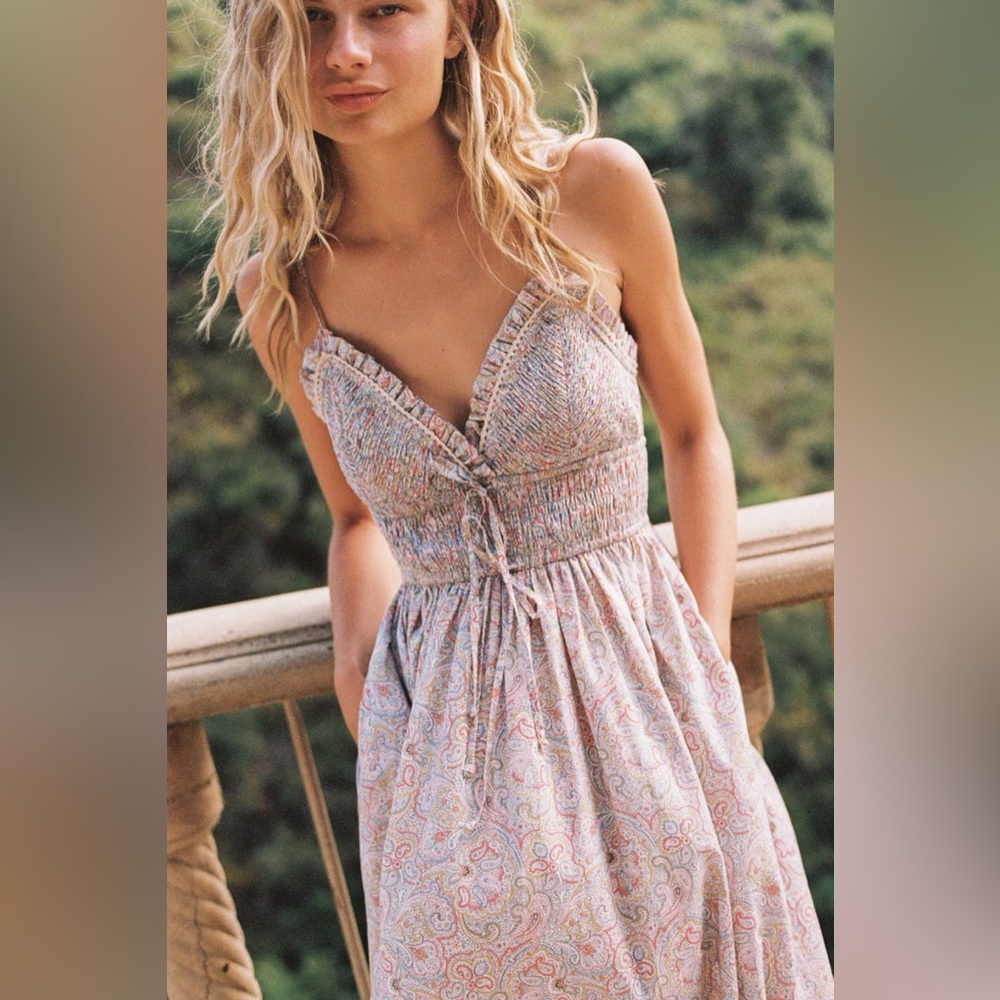Christy Dawn “The Natasha Dress” in Summer Paisley (Size XL)